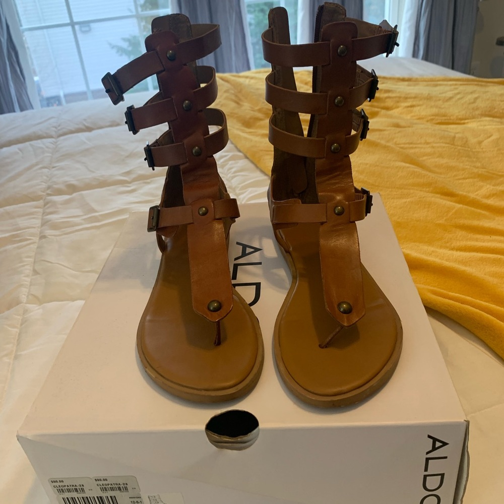 Gently used gladiator sandals